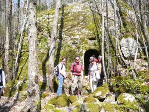 Insel Ischia. Wandergruppe